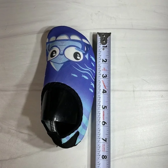 Unbranded Kid’s Water Shoes Blue/Purple sz 11/12 - Picture 6 of 7